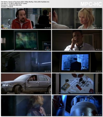 Paycheck 2003 1080p BluRay 10bit x265-HazMatt