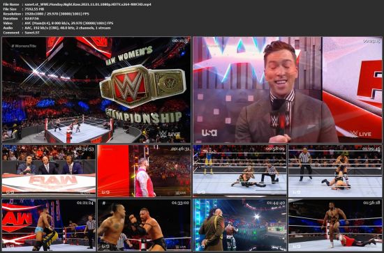 WWE Monday Night Raw 2021 11 01 1080p HDTV x264-NWCHD