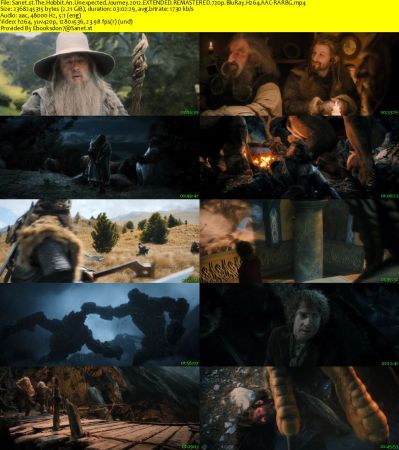 The Hobbit An Unexpected Journey 2012 EXTENDED REMASTERED 720p BluRay H264 AAC-RARBG