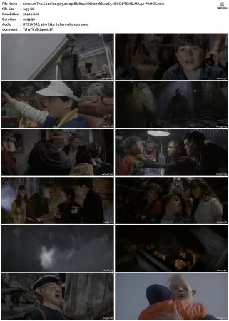 The Goonies 1985 2160p BluRay HDR10 10bit x265 HEVC DTS-HD MA 5.1-PHOCiS