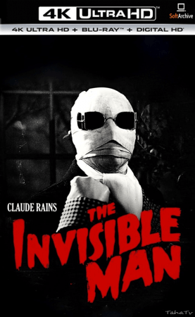 The Invisible Man 1933 2160p BluRay HDR10 10bit x265 HEVC FLAC 2.0-PHOCiS
