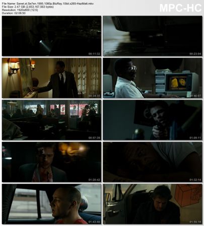 Se7en 1995 1080p BluRay 10bit x265-HazMatt