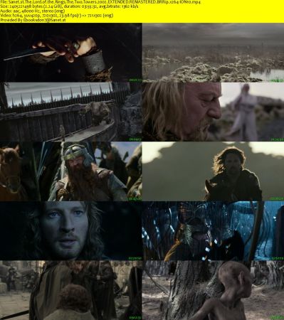 The Lord of the Rings The Two Towers 2002 EXTENDED REMASTERED BRRip x264-ION10