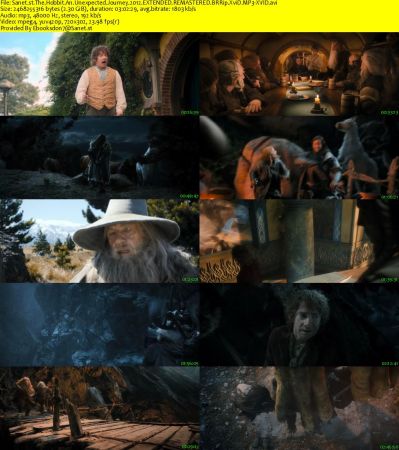 The Hobbit An Unexpected Journey 2012 EXTENDED REMASTERED BRRip XviD MP3-XVID