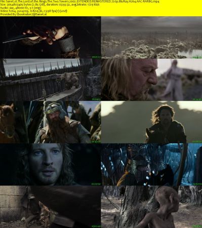 The Lord of the Rings The Two Towers 2002 EXTENDED REMASTERED 720p BluRay H264 AAC-RARBG