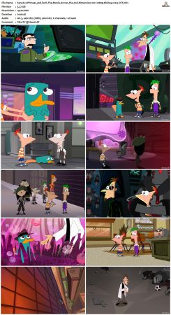 Phineas and Ferb The Movie Across the 2nd Dimension 2011 1080p BluRay x264-OFT