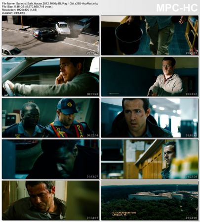 Safe House 2012 1080p BluRay 10bit x265-HazMatt