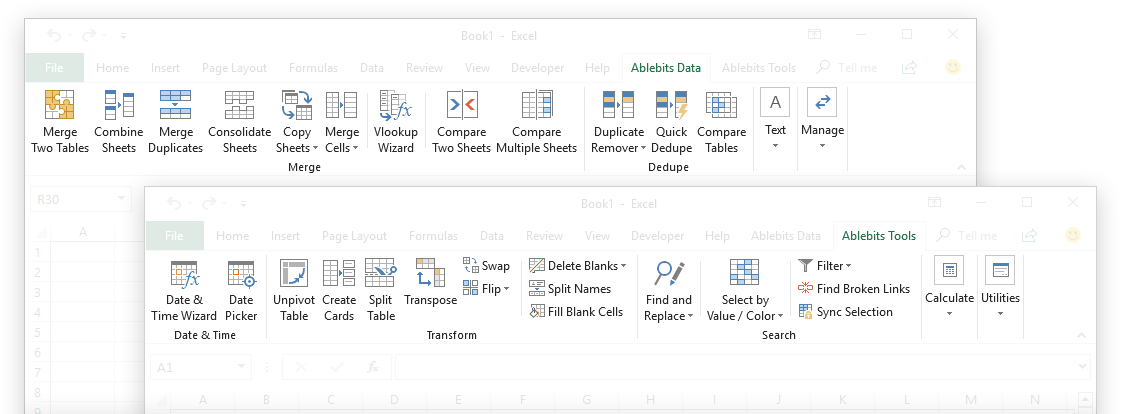 free downloads Ablebits Ultimate Suite for Excel 2024.1.3436.1589