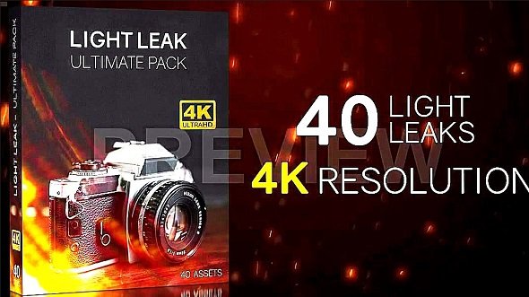 Light Leaks 4K Ultimate Pack 78498 - Stock Motion Graphics