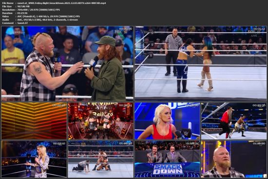 WWE Friday Night SmackDown 2021 12 03 HDTV x264-NWCHD