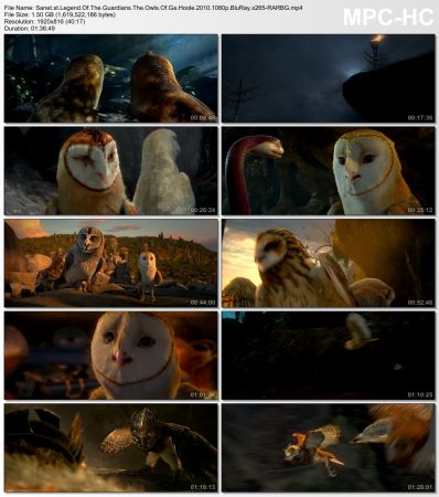 Legend Of The Guardians The Owls Of Ga Hoole 2010 1080p BluRay x265-RARBG