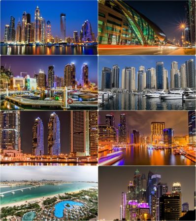 50 UHD 4K Dubai Skyscrapers Wallpapers (part.2)