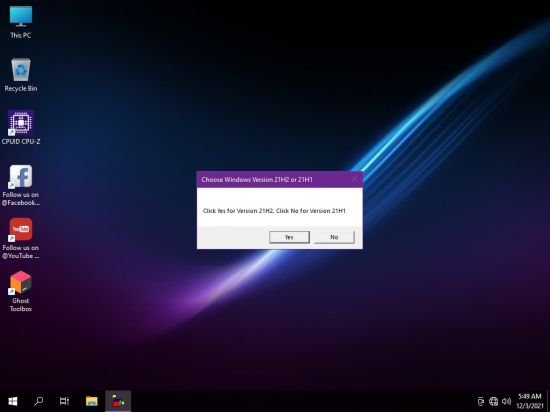 Windows 10 Lite Version 21H2/21H1 Build 1904X.1387