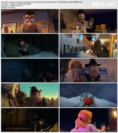 Tad the Lost Explorer and the Secret of King Midas 2017 1080p BluRay x265-RARBG