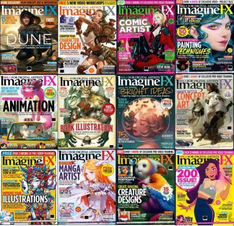 ImagineFX - 2021 Full Year Issues Collection