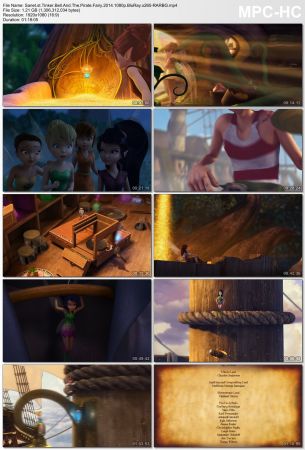 Tinker Bell And The Pirate Fairy 2014 1080p BluRay x265-RARBG