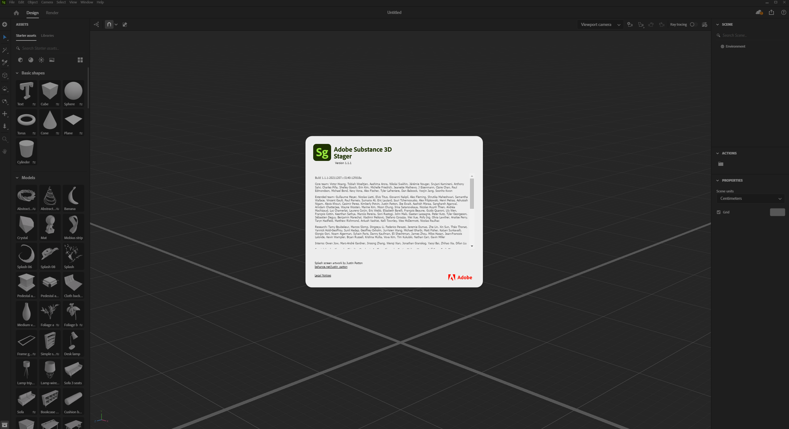 download the last version for windows Adobe Substance 3D Stager 2.1.2.5671