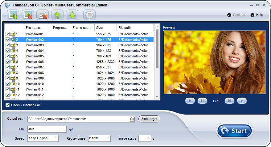 download the new for mac ThunderSoft GIF to Video Converter 4.5.1