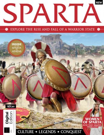 All About History  Book of Sparta - 3rd Edition, 2021