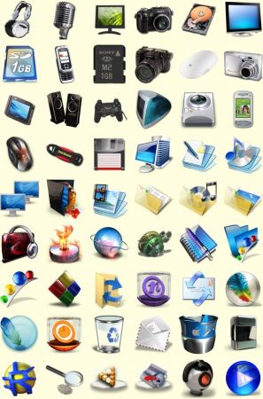 330 Icons 3D GOLD Edition (ico)