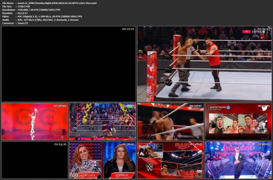 WWE Monday Night RAW 2022.01.24 HDTV x264-Star