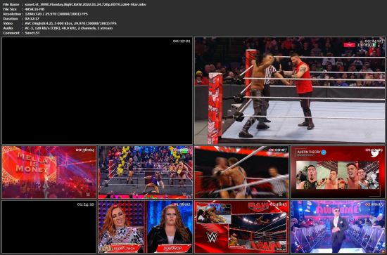 WWE Monday Night RAW 2022.01.24 720p HDTV x264-Star