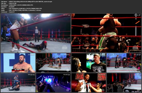 iMPACT Wrestling 2022 01 06 1080p HDTV x264-NWCHD
