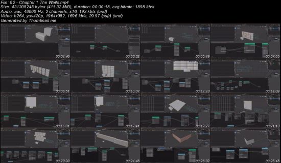 Create and Animate a Procedural Castle in Blender