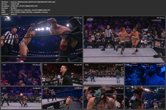 AEW Dynamite 2022 01 05 720p / 1080p WEB h264-HEEL