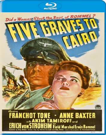 Five Graves To Cairo 1943 REMASTERED 1080p BluRay x265-RARBG