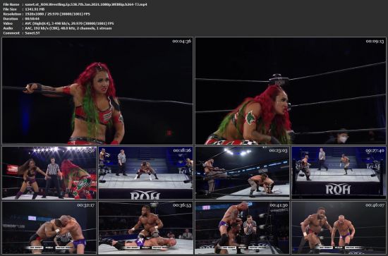 ROH Wrestling Ep 538 7th Jan 2021 1080p WEBRip h264-TJ