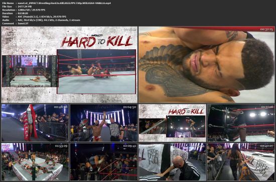iMPACT Wrestling Hard to Kill 2022 PPV 720p WEB H264-VANiLLA