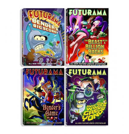 Futurama Movie Pack 1080p WEBRip x264 AC3 DiVERSiTY