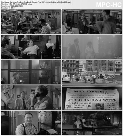 The Day The Earth Caught Fire 1961 1080p BluRay x265-RARBG