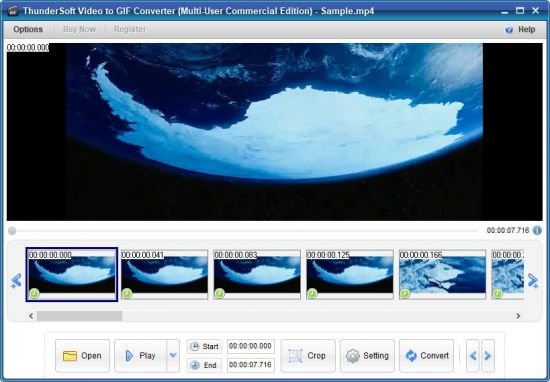 ThunderSoft Video to GIF Converter 5.3.0 for windows download free