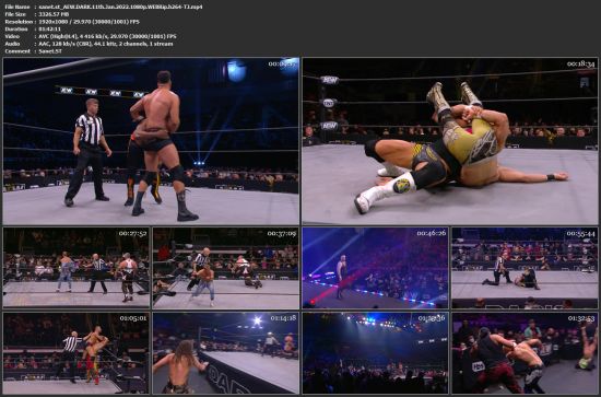 AEW DARK 11 01 2022 1080p WEBRip h264-TJ