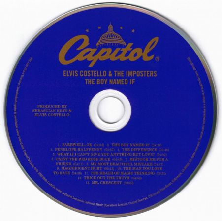 Elvis Costello &amp; The Imposters - The Boy Named If (2022) (CD-Rip)