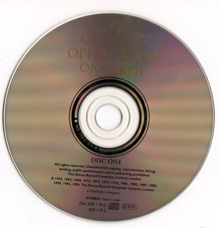 VA - The Greatest Opera Show on Earth (1997)