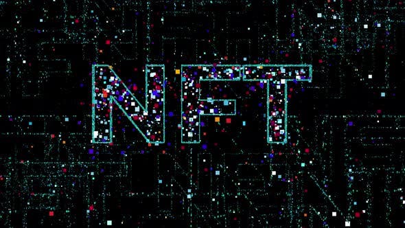 Videohive - Nft Background Loop - 36270703