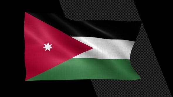 Videohive - Jordan Flag - 36378382