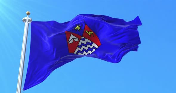 Videohive - Guelmim Province Flag, Morocco - 36270417