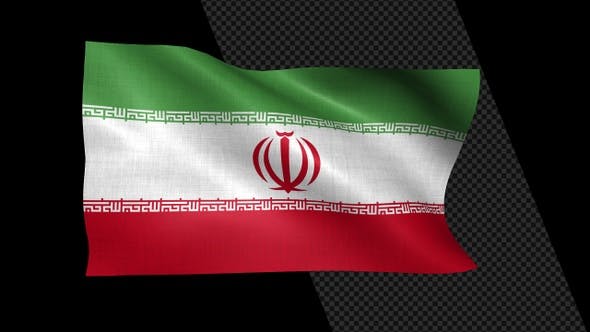 Videohive - Iran Flag - 36378383