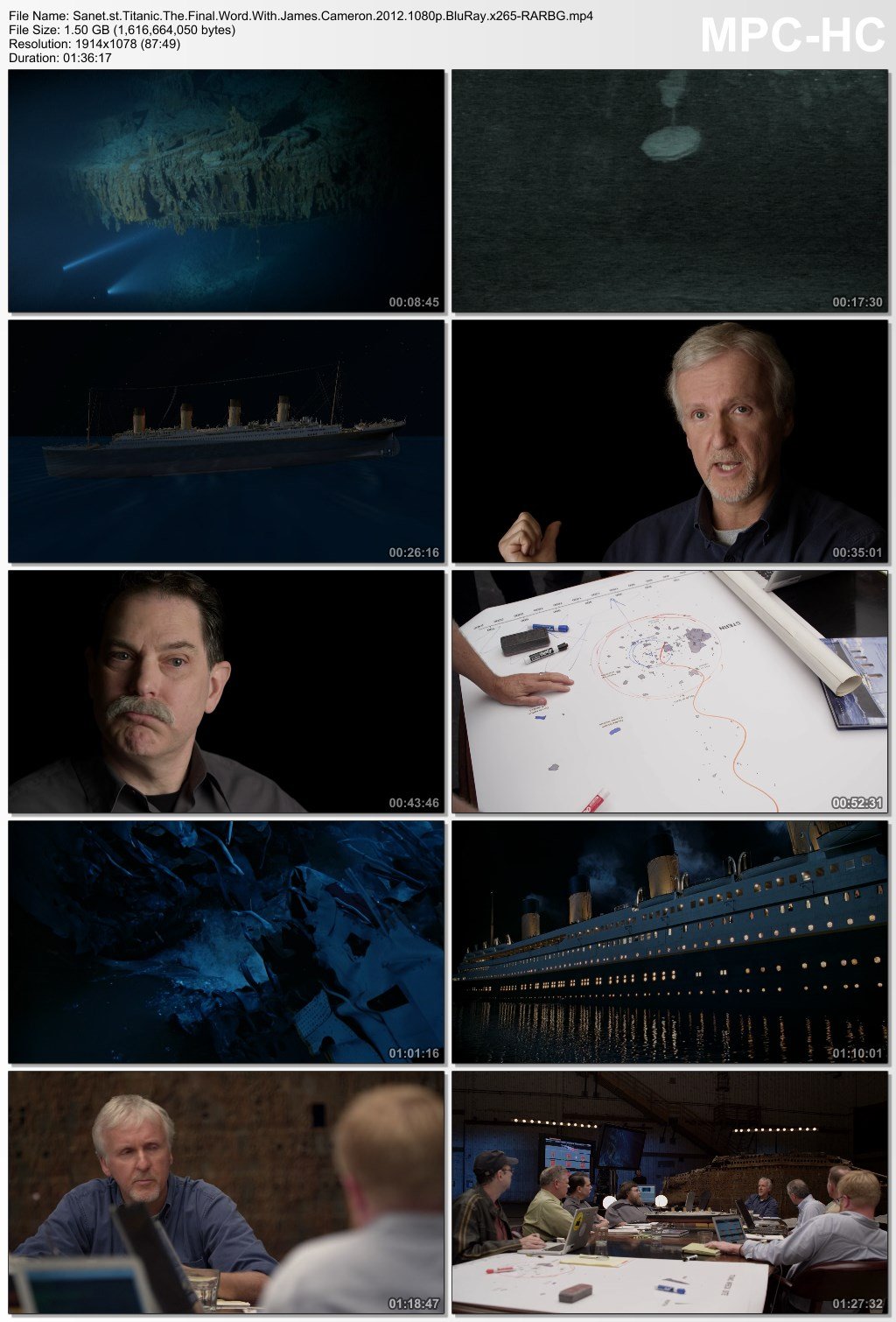 Titanic The Final Word With James Cameron P Bluray X Rarbg Softarchive