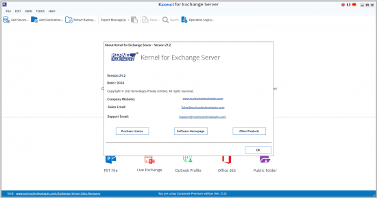 Kernel for Exchange Server 21.2 Build 9024 Corporate Premium
