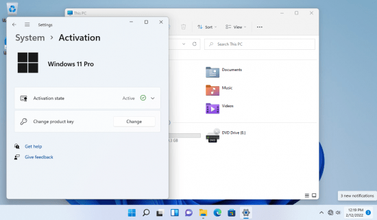 Windows 11 Pro 21H2 Build 22000.493 incl Office 2021 (x64) English Preactivated (For VMware)