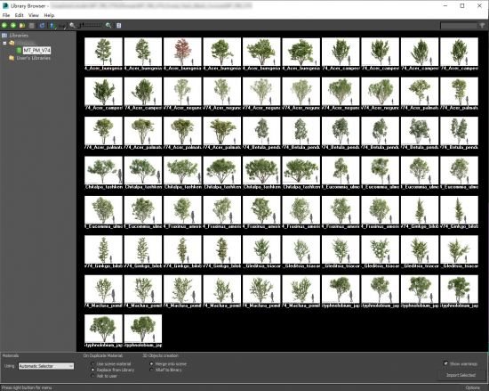 Maxtree - Plant Models Vol 74