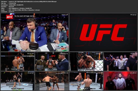 UFC Fight Night 202 Makhachev vs Green 1080p WEB-DL H264 FBB