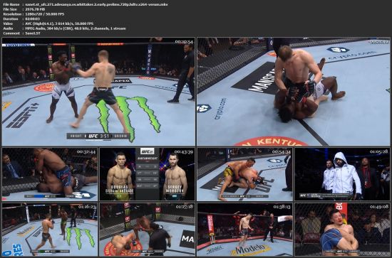UFC 271 Adesanya vs Whittaker 2 Early Prelims 720p HDTV x264-VERUM