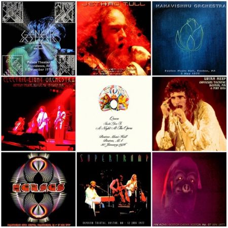 The Dan Lampinski Tapes (Genesis,Pink Floyd,ELO,Jethro Tull,Supertramp...)9 Live Releases (1975-1977)Part1 FLAC