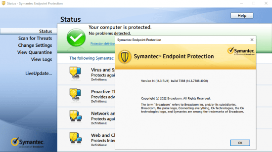 Symantec Endpoint Protection 14.3.7388.4000